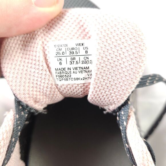 Asics Venture 8 Gel Womens 8 Wide Gray Running Shoes Sneakers 1012A708 - Picture 10 of 10